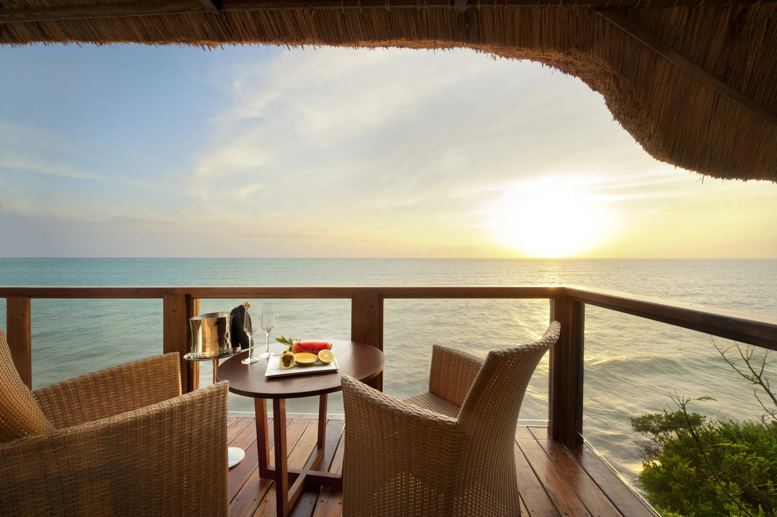 A romantic private pavilion at Melia Zanzibar